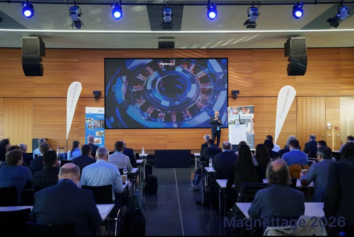 Audience at the Magnettage magnet-technology conference